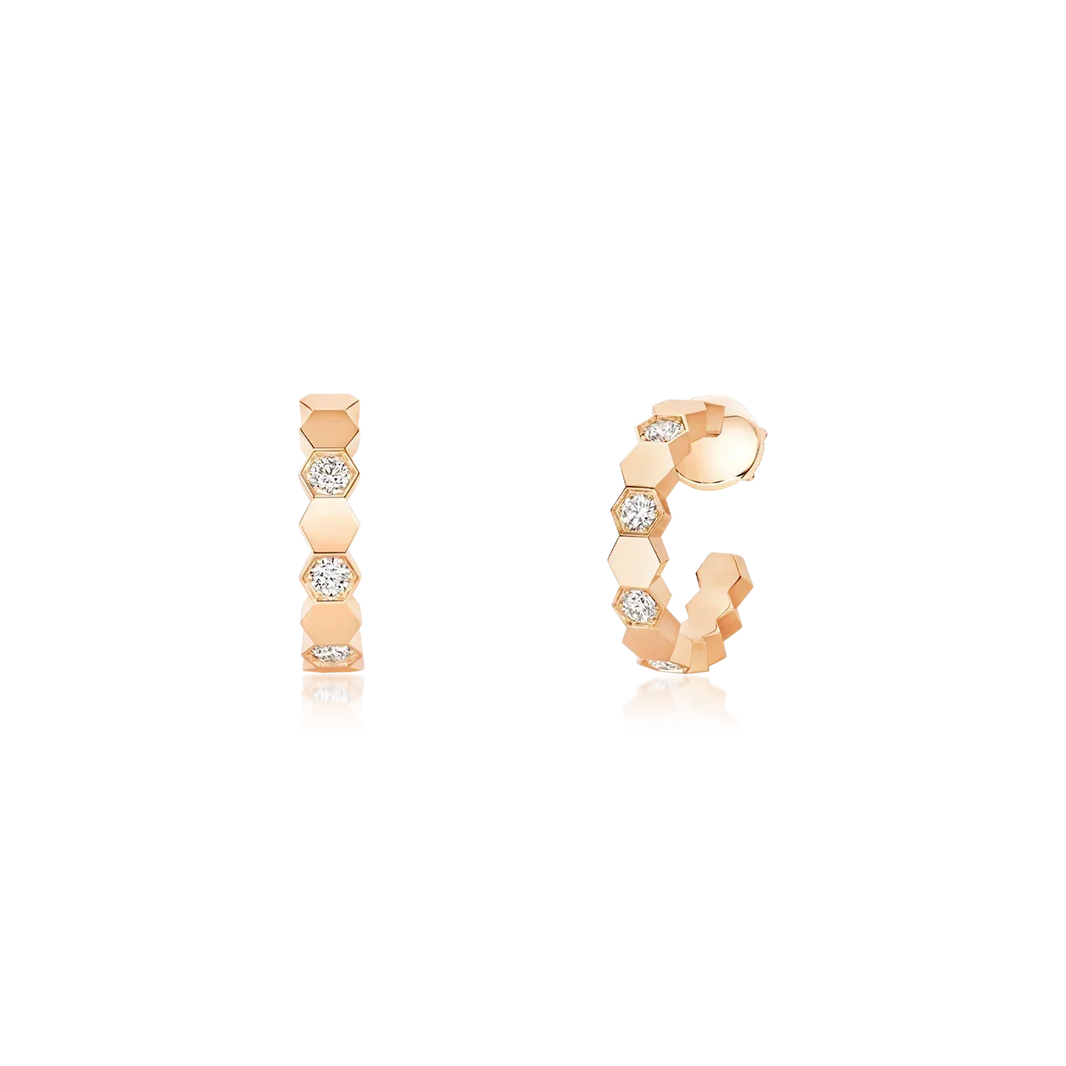 [LUXE NOBLE]Hollow Design Four-Leaf Clover Flower Shape Ring