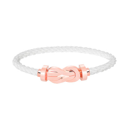 [LUXE NOBLE]CHANCE Große 8-stellige Schnalle ohne Diamanten Armband Roségold
