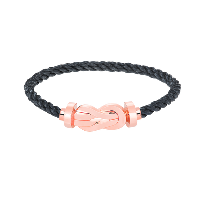 [LUXE NOBLE]CHANCE Große 8-stellige Schnalle ohne Diamanten Armband Roségold