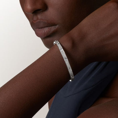 [Luxe Jewelry]LOVE BRACELET 4.8MM DIAMOND-PAVED