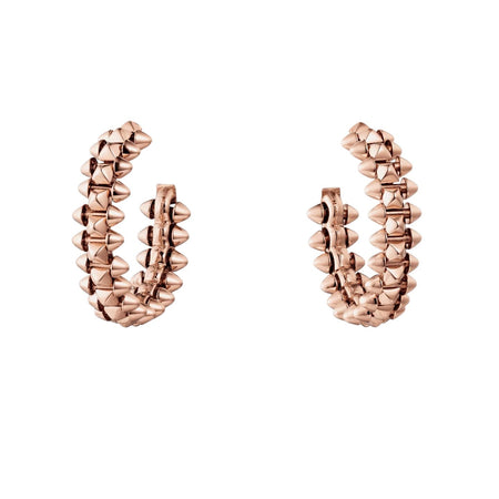 [Luxe Jewelry]CLASH SMALL HOOP EARRINGS