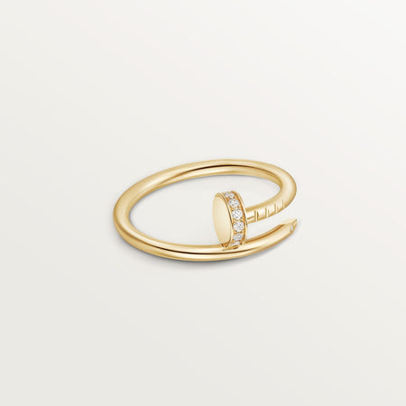 [Luxe Jewelry]JUSTE 1.8MM HALF DIAMOND RING