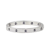 [Luxe Jewelry]LOVE BRACELET 6.1MM DIAMOND-PAVED CERAMIC