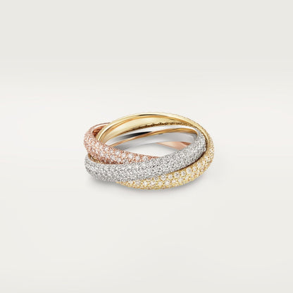 [Luxe Jewelry]TRINITY 3.2MM RING COLLECTION