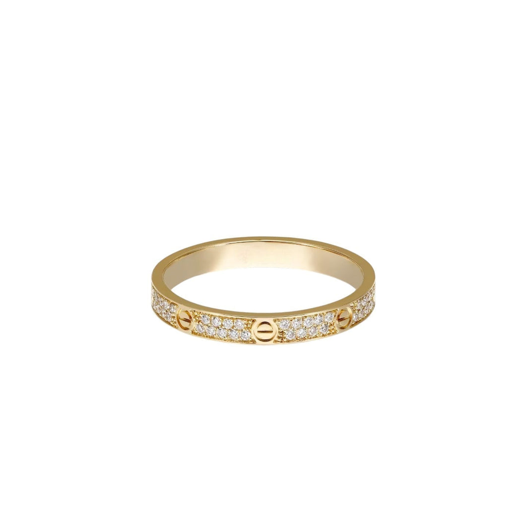 [Luxe Jewelry]LOVE RING 2.65MM DIAMOND