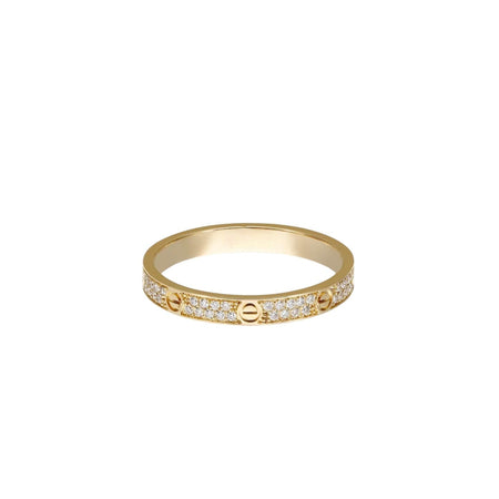 [Luxe Jewelry]LOVE RING 2.65MM DIAMOND