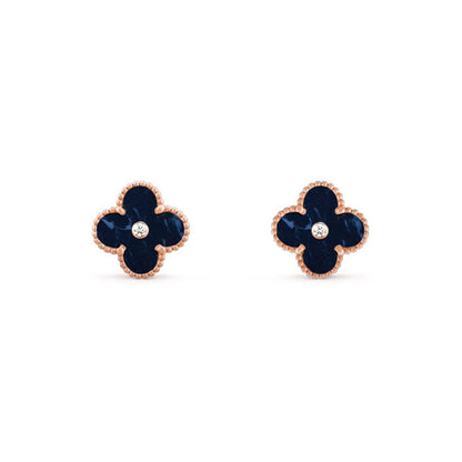 [LUXE NOBLE]CLOVER  15MM DIAMOND EARRINGS COLLECTION