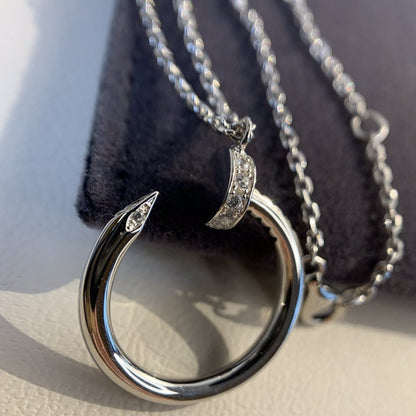 [LUXE NOBLE]JUSTE NECKLACE SILVER