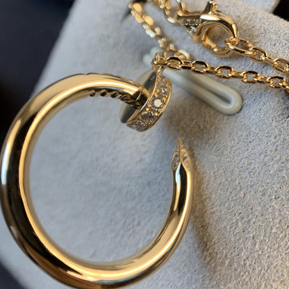 [LUXE NOBLE]JUSTE ネックレス ピンクゴールド