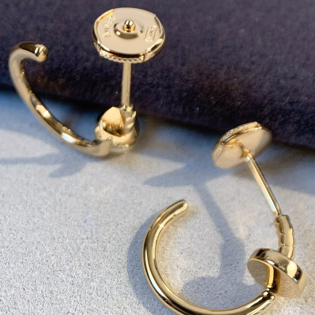 [LUXE NOBLE]JUSTE EARRINGS PINK GOLD