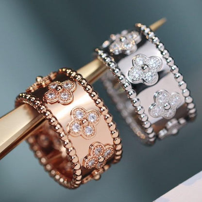 [LUXE NOBLE]CLOVER KALEIDOSCOPE RING 10MM