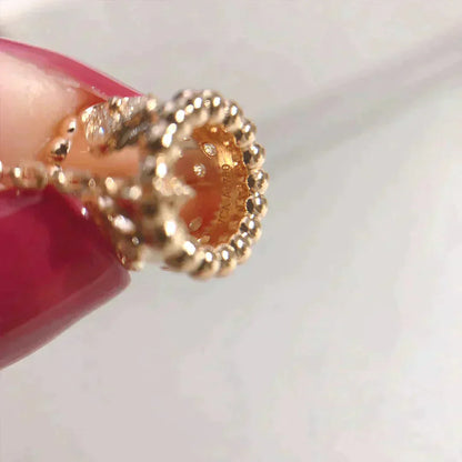 [LUXE NOBLE]ペルレペンダントネックレス ゴールド/ローズゴールド