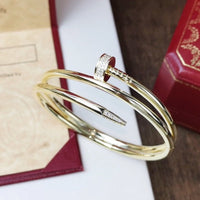 [LUXE NOBLE] JUSTE ARMBAND 3,5 MM DOPPELREIHE DIAMANT