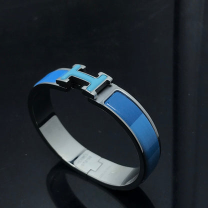 [LUXE NOBLE]H BRACELET BLUE RAINBOW CERAMIC