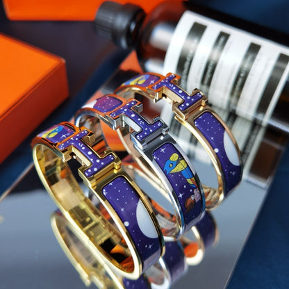 [LUXE NOBLE]H Stern- und Mondarmband 12 mm