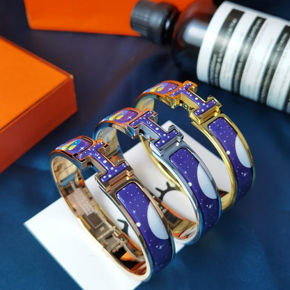 [LUXE NOBLE]H Stern- und Mondarmband 12 mm