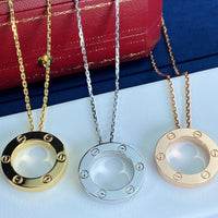 [LUXE NOBLE]LOVE NECKLACE 16MM