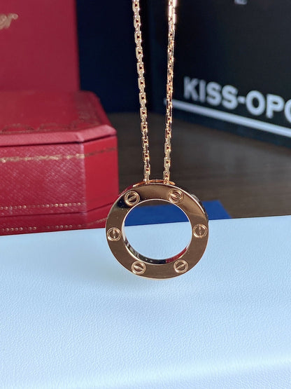 [LUXE NOBLE]LOVE NECKLACE 16MM