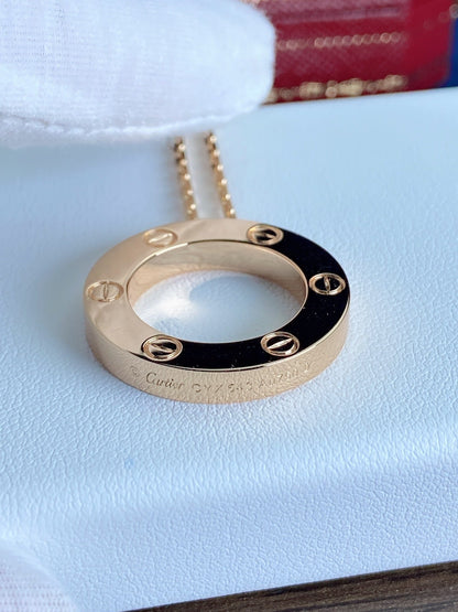 [LUXE NOBLE]LOVE NECKLACE 16MM