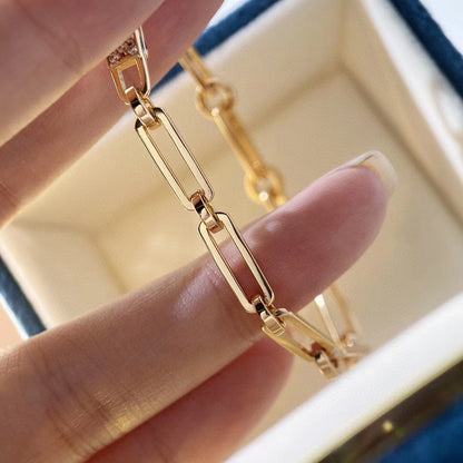 [LUXE NOBLE]CHAINE BRACELET SMALL MODEL DIAMOND