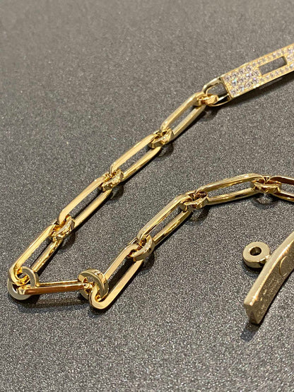 [LUXE NOBLE]CHAINE BRACELET SMALL MODEL DIAMOND