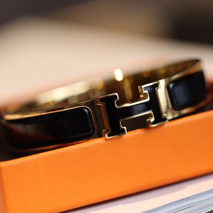 [LUXE NOBLE]Hブレスレット 12mm ゴールド