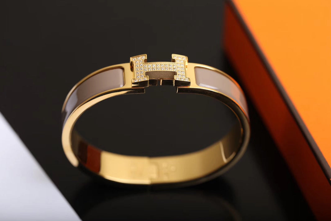 [LUXE NOBLE]H BRACELET GOLD DIAMOND