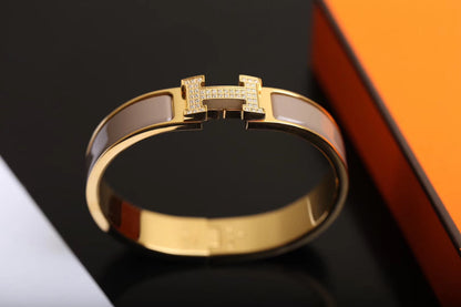 [LUXE NOBLE]H BRACELET GOLD DIAMOND