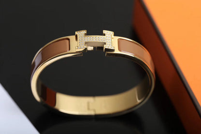 [LUXE NOBLE]H BRACELET GOLD DIAMOND