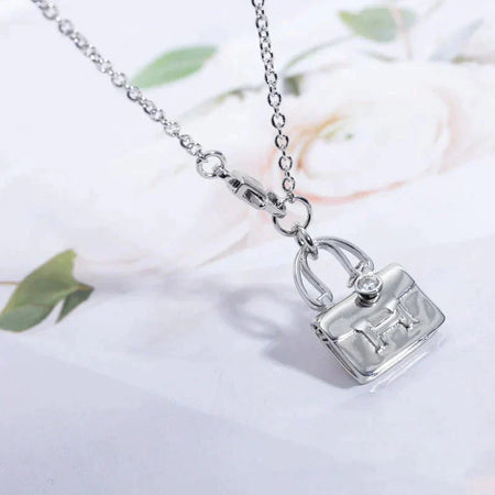[LUXE NOBLE]AMULETTE PEDANT SILVER NECKLACE