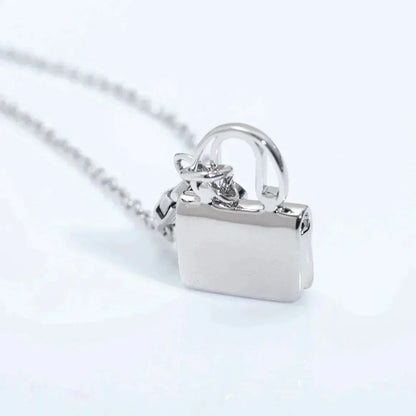 [LUXE NOBLE]AMULETTE PEDANT SILVER NECKLACE