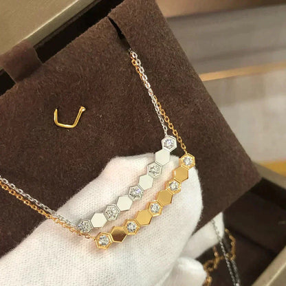 [LUXE NOBLE]ビーラブネックレス ダイヤモンド