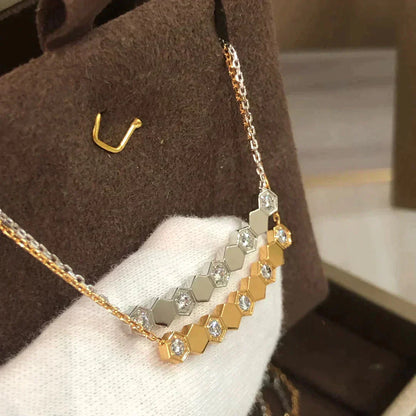 [LUXE NOBLE]ビーラブネックレス ダイヤモンド