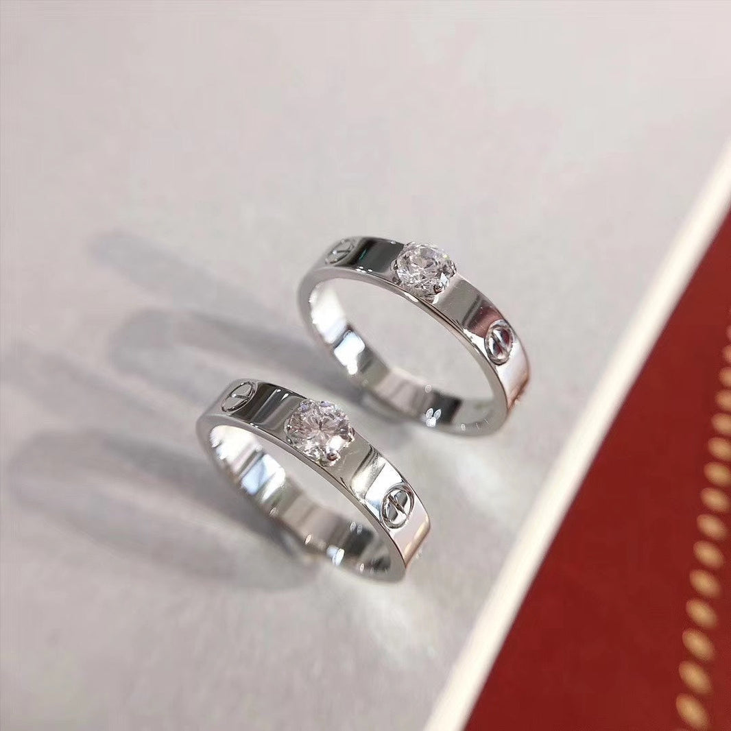 [LUXE NOBLE]LOVE RING 3.6MM 1 BIG DIAMOND
