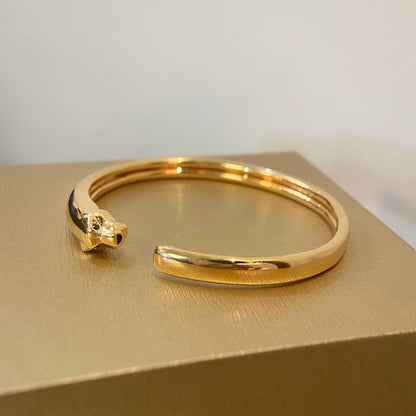 [LUXE NOBLE]PANTHERE GOLD OPEN BRACELET