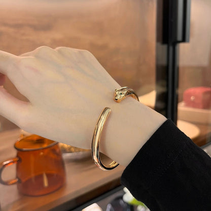 [LUXE NOBLE]PANTHERE GOLD OPEN BRACELET