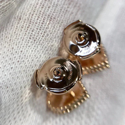 [LUXE NOBLE]HEART CARNELIAN STUD EARRINGS