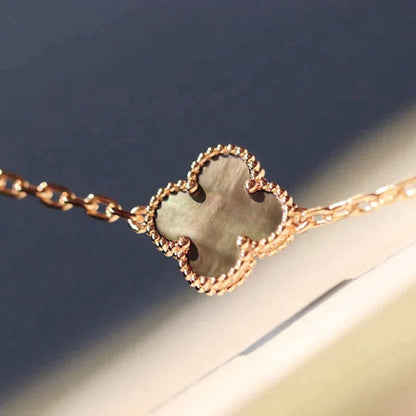 [LUXE NOBLE]CLOVER 20 MOTIFS LASER DIAMOND NECKLACE