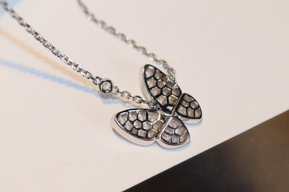 [LUXE NOBLE]BUTTERFLY DIAMOND NECKLACE