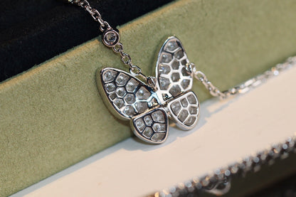 [LUXE NOBLE]BUTTERFLY DIAMOND NECKLACE