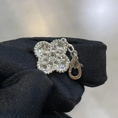 [LUXE NOBLE] CLOVER 5 MOTIF FULL DIAMOND BRACELET COLLECTION