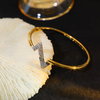 [LUXE NOBLE]VOLTE アップサイト ダウン ゴールド ダイヤモンド ブレスレット