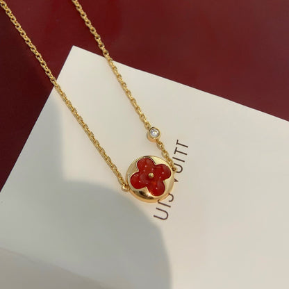 [LUXE NOBLE]サンペンダント カーネリアン ブレスレット