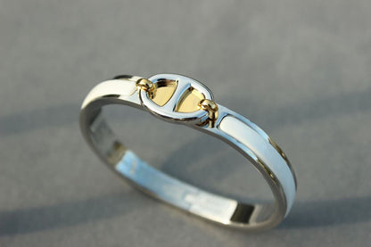 [LUXE NOBLE]CLIC CHAINE SILVER BRACELET