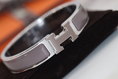 [LUXE NOBLE]H BRACELET 12MM BROWN