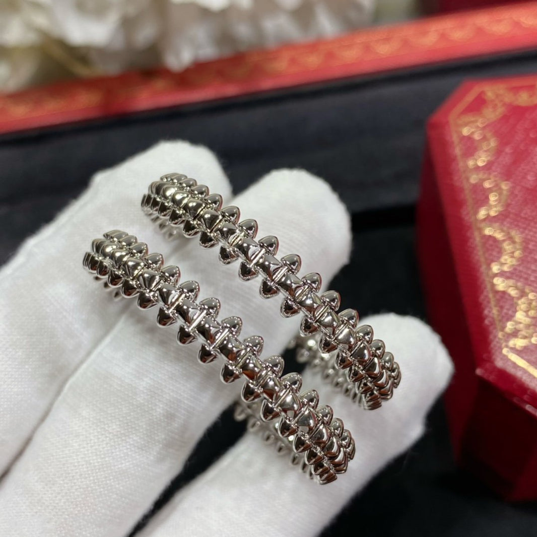 [LUXE NOBLE]CLASH LARGE HOOP EARRINGS