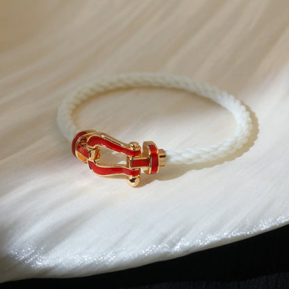 [LUXE NOBLE]FORCE 10 WHITE TEXTILE DIAMOND PAVED