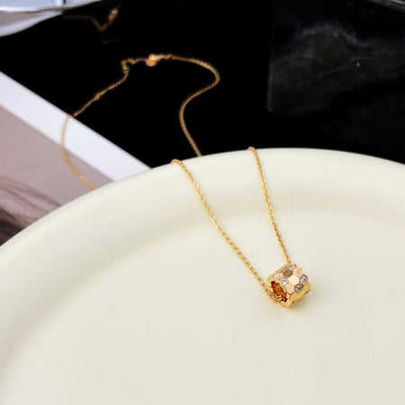 [LUXE NOBLE]BEE MINI PEDANT DIAMOND NECKLACE