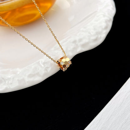 [LUXE NOBLE]BEE MINI PEDANT DIAMOND NECKLACE