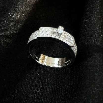 [LUXE NOBLE]KELLY SILVER DIAMOND RING
